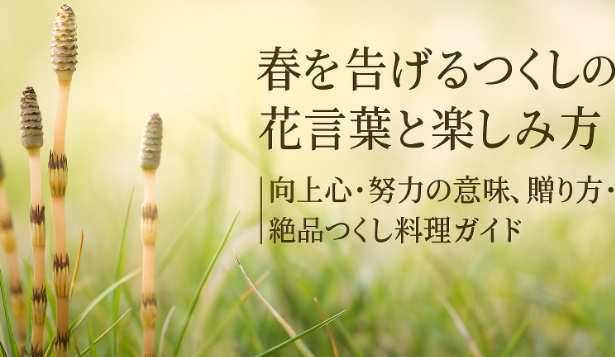 つくしの花言葉